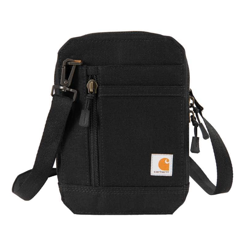 Carhartt  Black Nylon Duck Crossbody Wallet