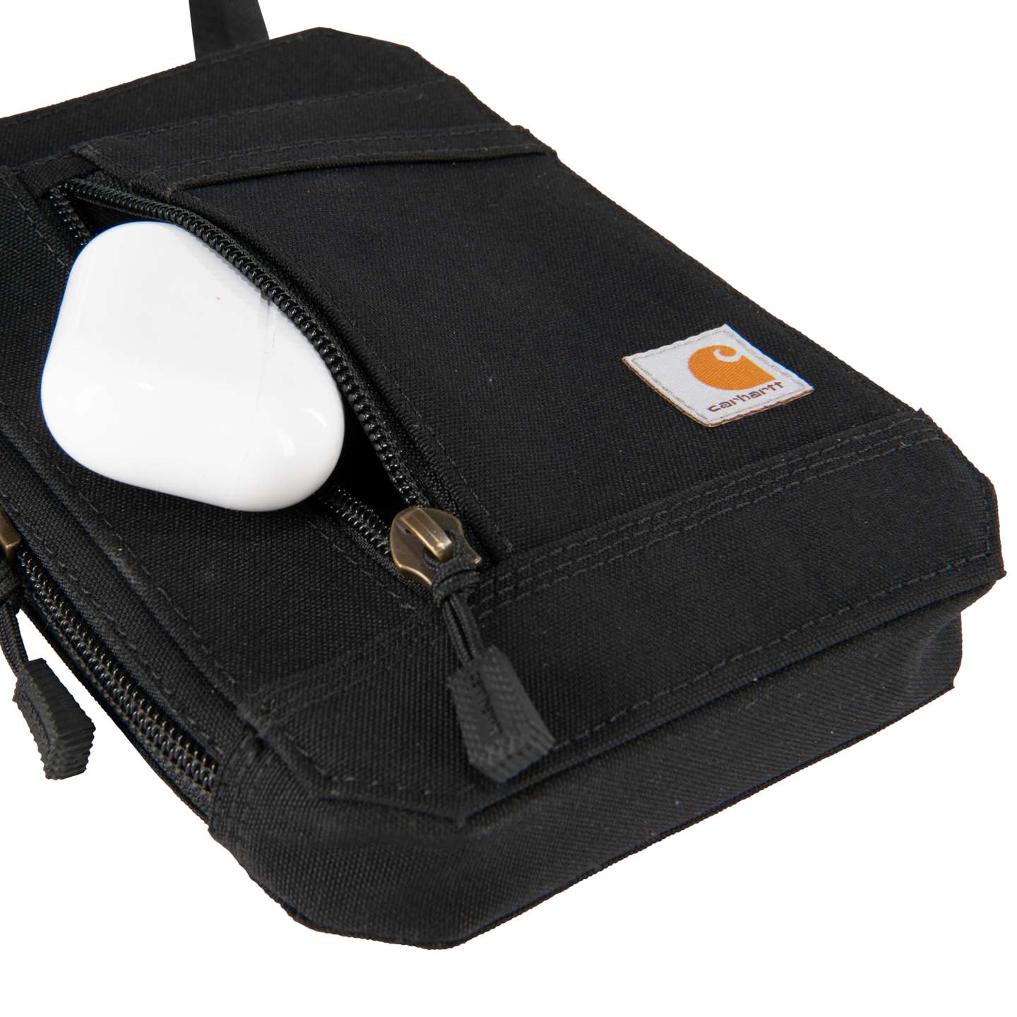 Женский кошелёк Carhartt Nylon Duck Crossbody Wallet, цвет: Чёрный — фото 4