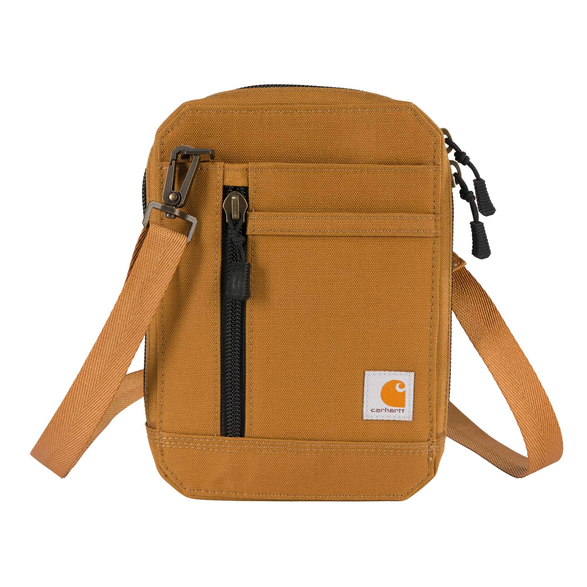 Carhartt, Durable, Adjustable Crossbody Bag with Flap Over Snap Closure