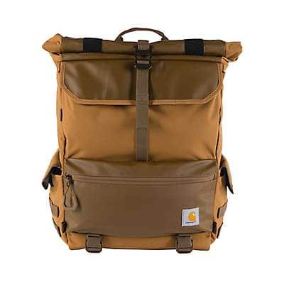 Carhartt Unisex Carhartt Brown 40L Nylon Roll-Top Backpack