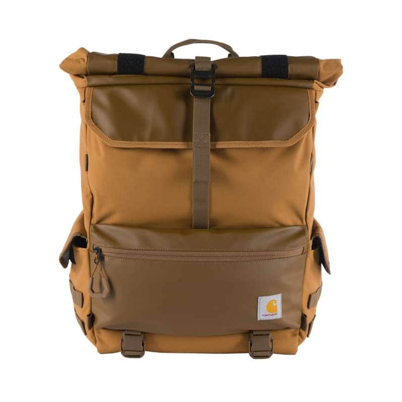 Carhartt  Carhartt Brown 40L Nylon Roll-Top Backpack
