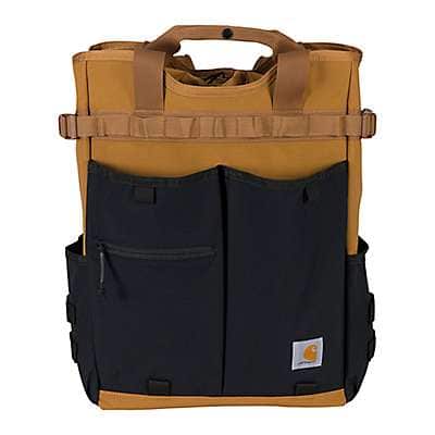 Carhartt Unisex Carhartt Brown 28L Nylon Cinch-Top Convertible Tote Backpack