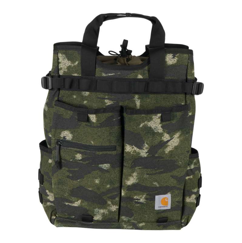 Carhartt  Basil Blind Fatigue Camo 28L Nylon Cinch-Top Convertible Tote Backpack