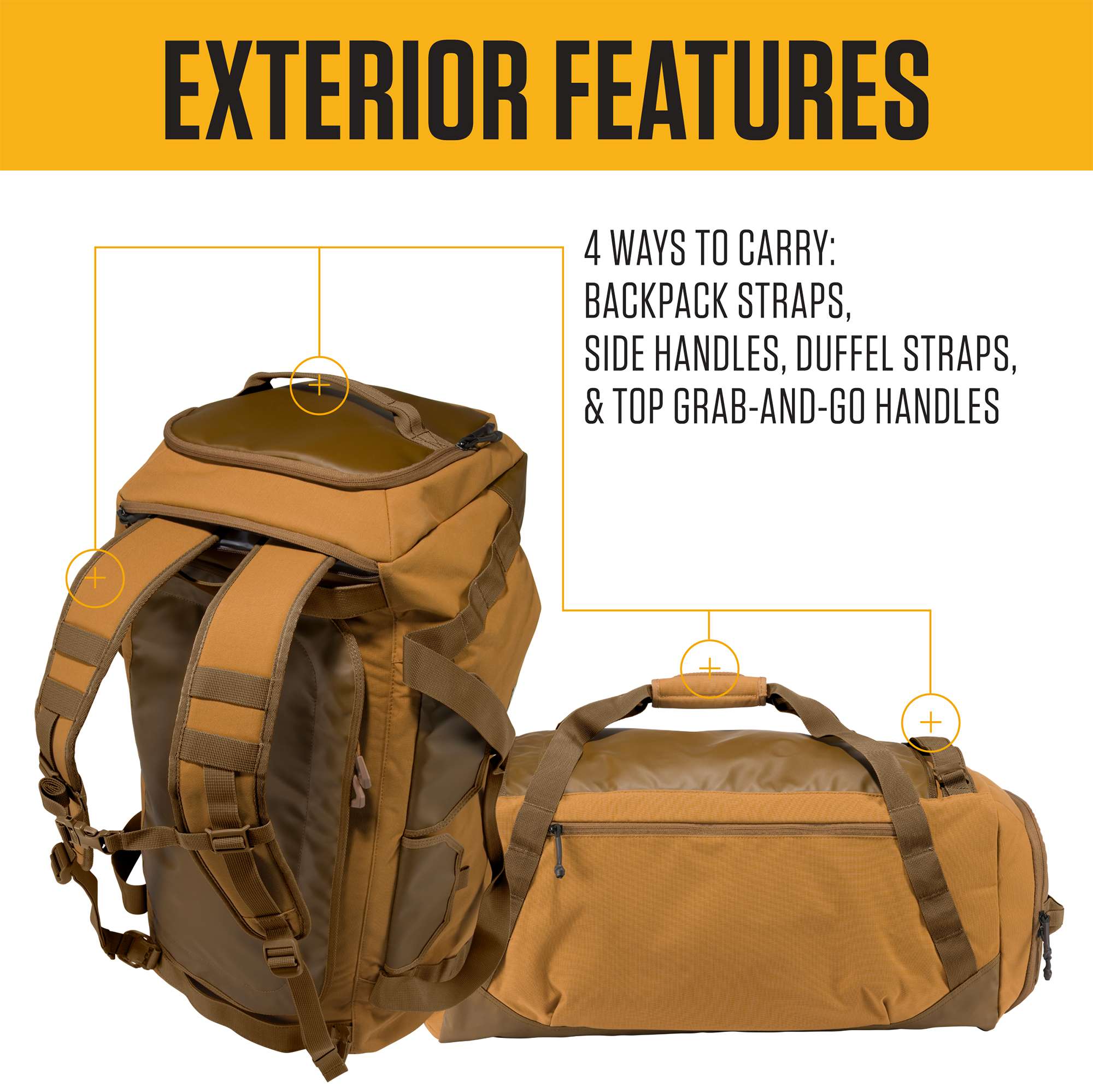 Additional thumbnail 2 of 75L Nylon Heavy-Haul Duffel