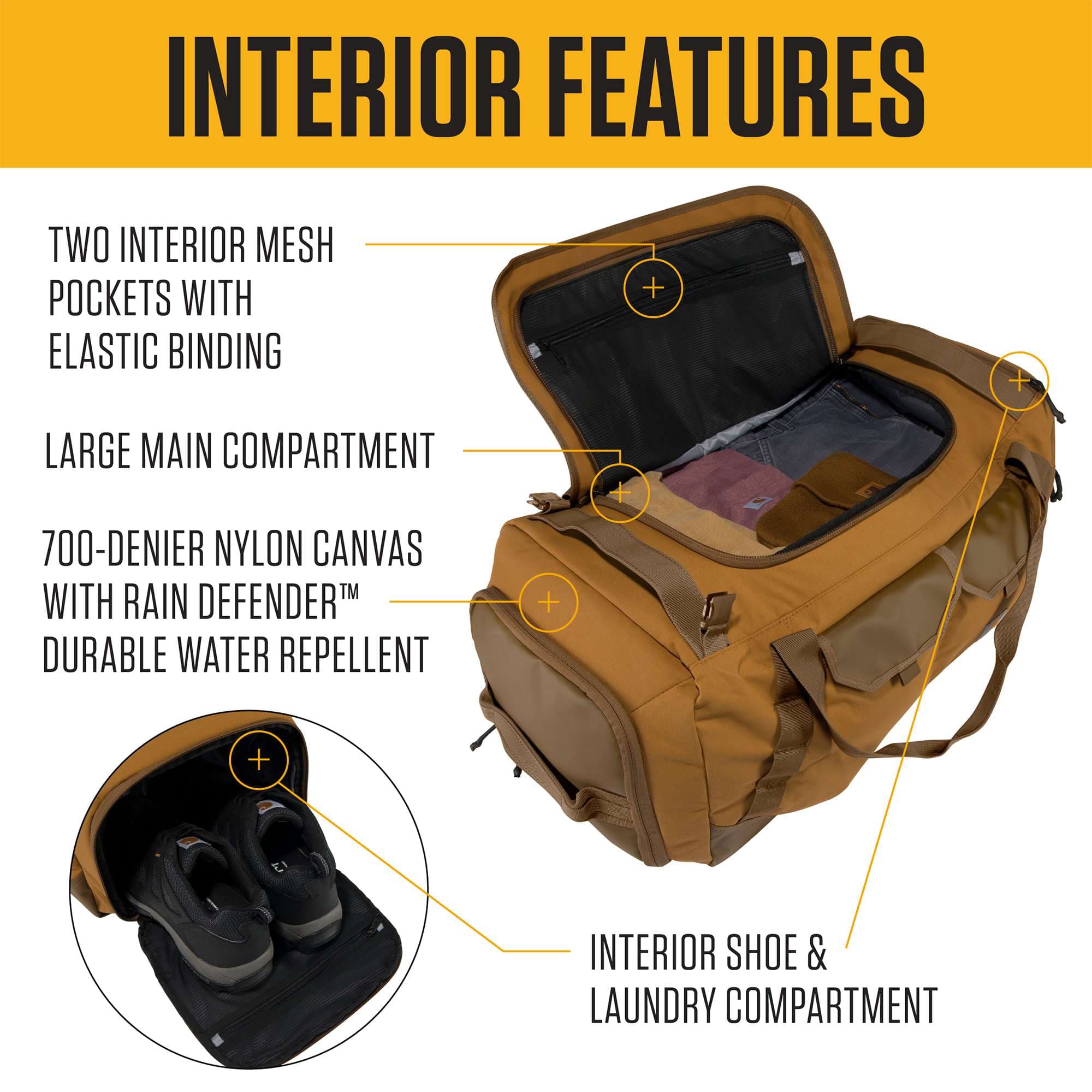 Additional thumbnail 3 of 75L Nylon Heavy-Haul Duffel