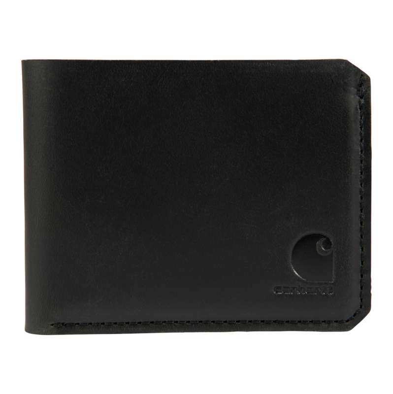 Carhartt  Black Craftsman Leather Bifold Wallet