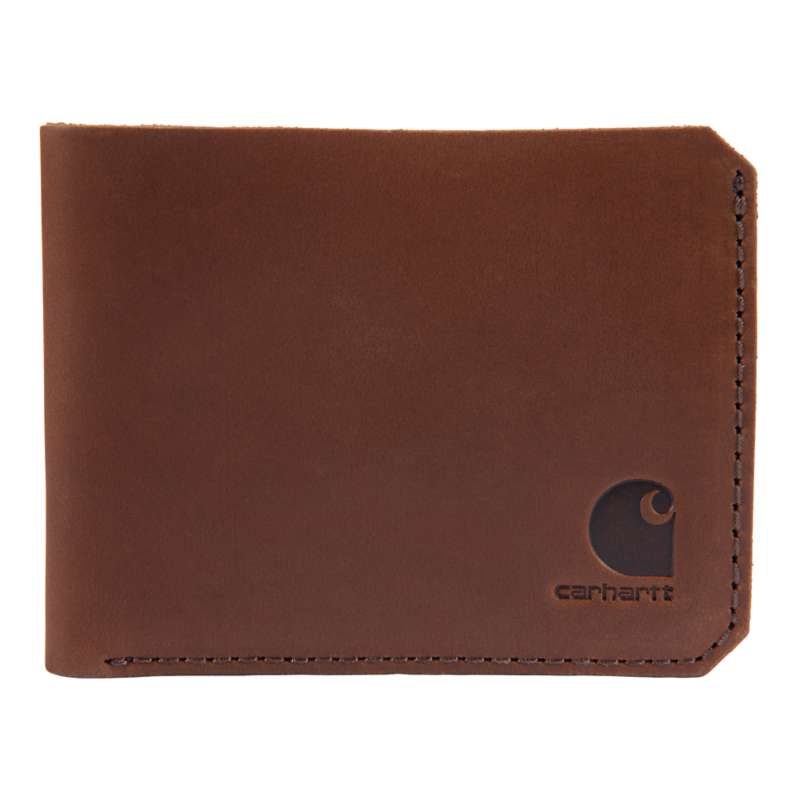 Carhartt  Dark Brown Craftsman Leather Bifold Wallet