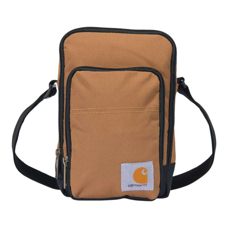 Carhartt  Carhartt Brown Crossbody Zip Bag