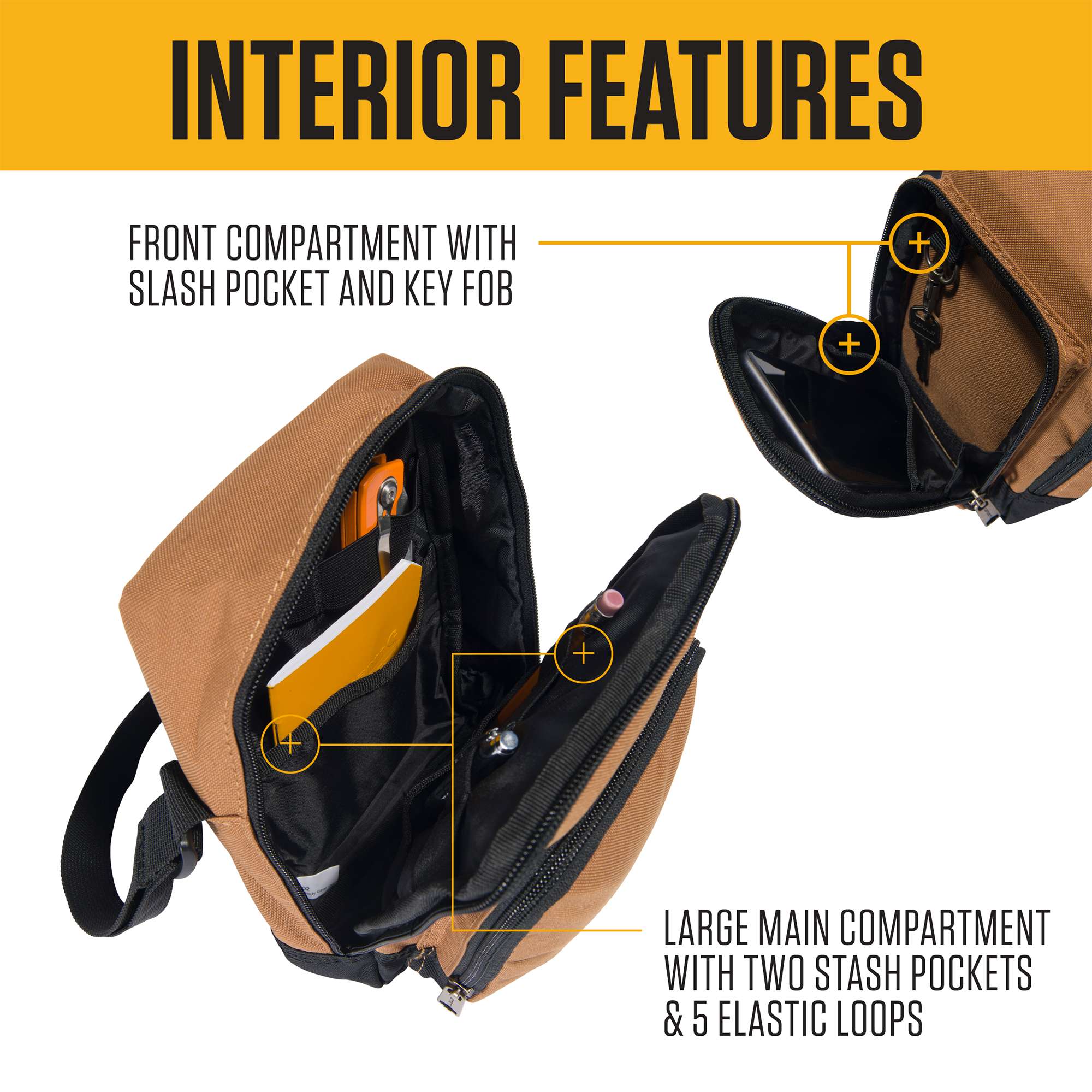 Additional thumbnail 4 of Crossbody Zip Bag