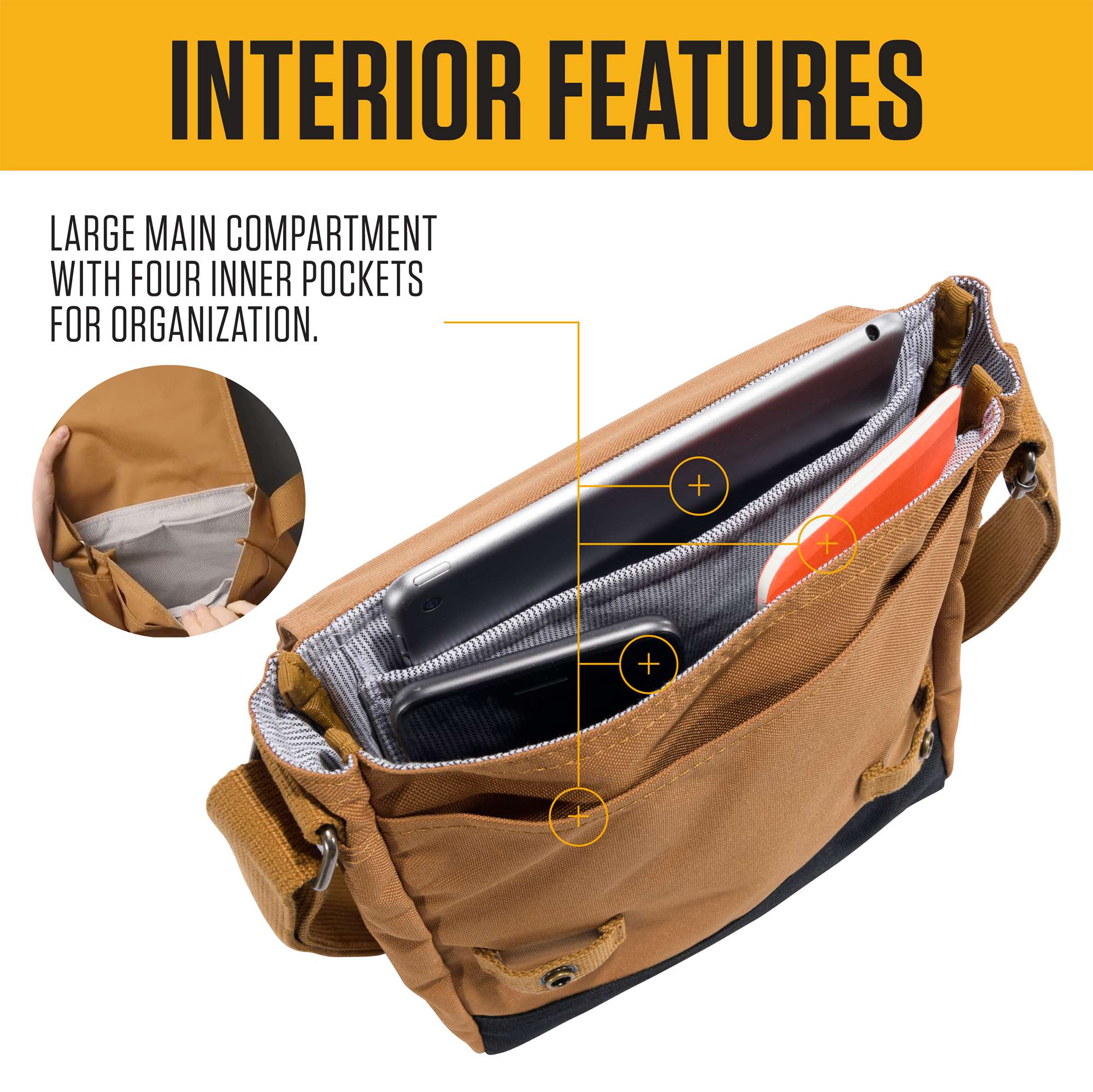 Additional thumbnail 4 of Cross Body Snap Bag