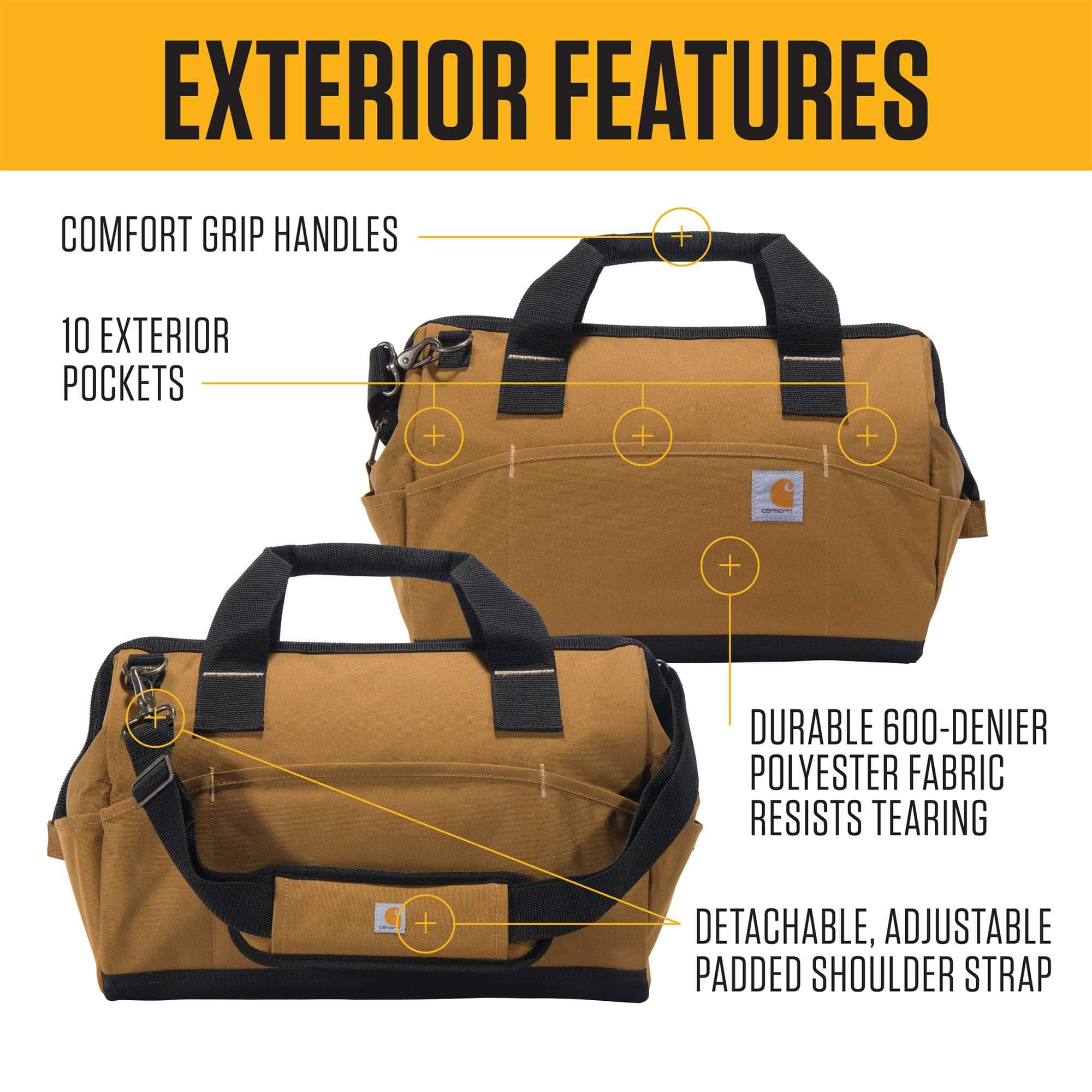 Additional thumbnail 3 of 16-Inch 17 Pocket Midweight Tool Bag