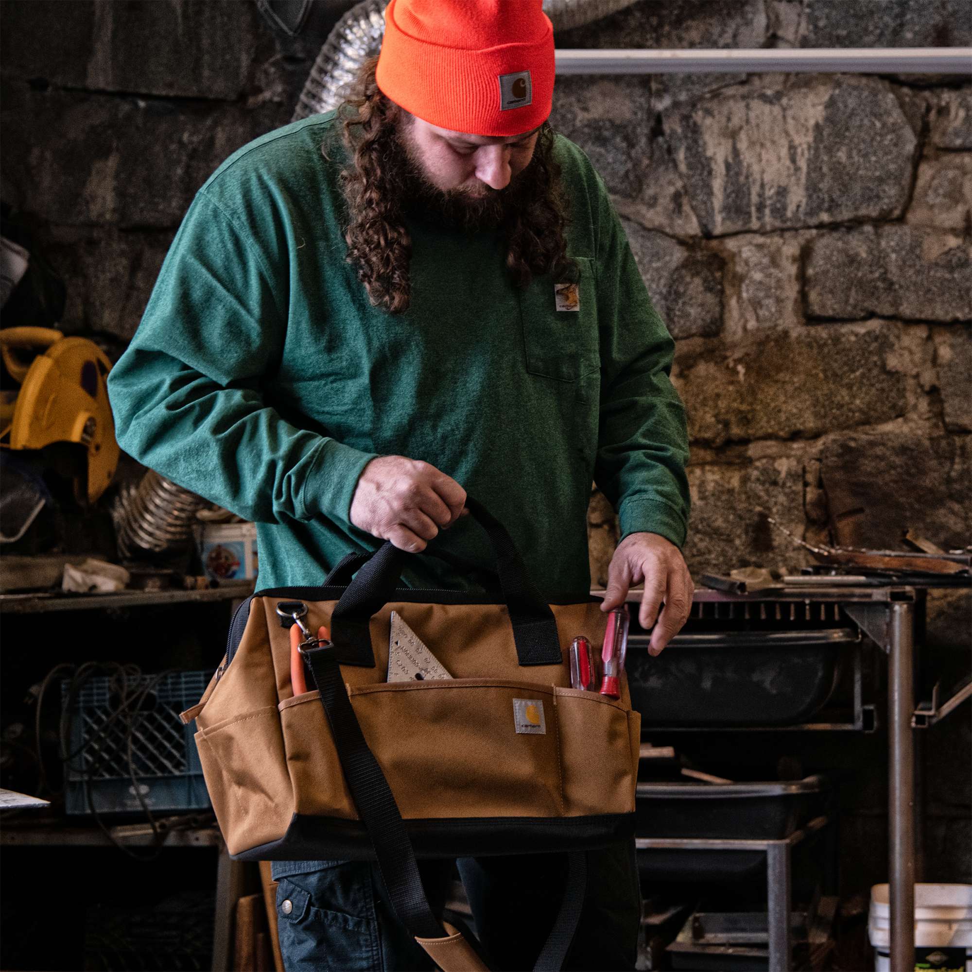 Additional thumbnail 5 of 16-Inch 17 Pocket Midweight Tool Bag