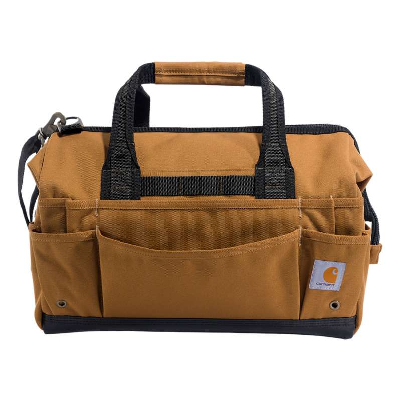 Carhartt  Carhartt Brown 16-Inch 30 Pocket Heavyweight Tool Bag