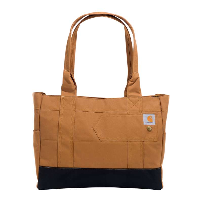 Carhartt  Carhartt Brown Horizontal Zip Tote