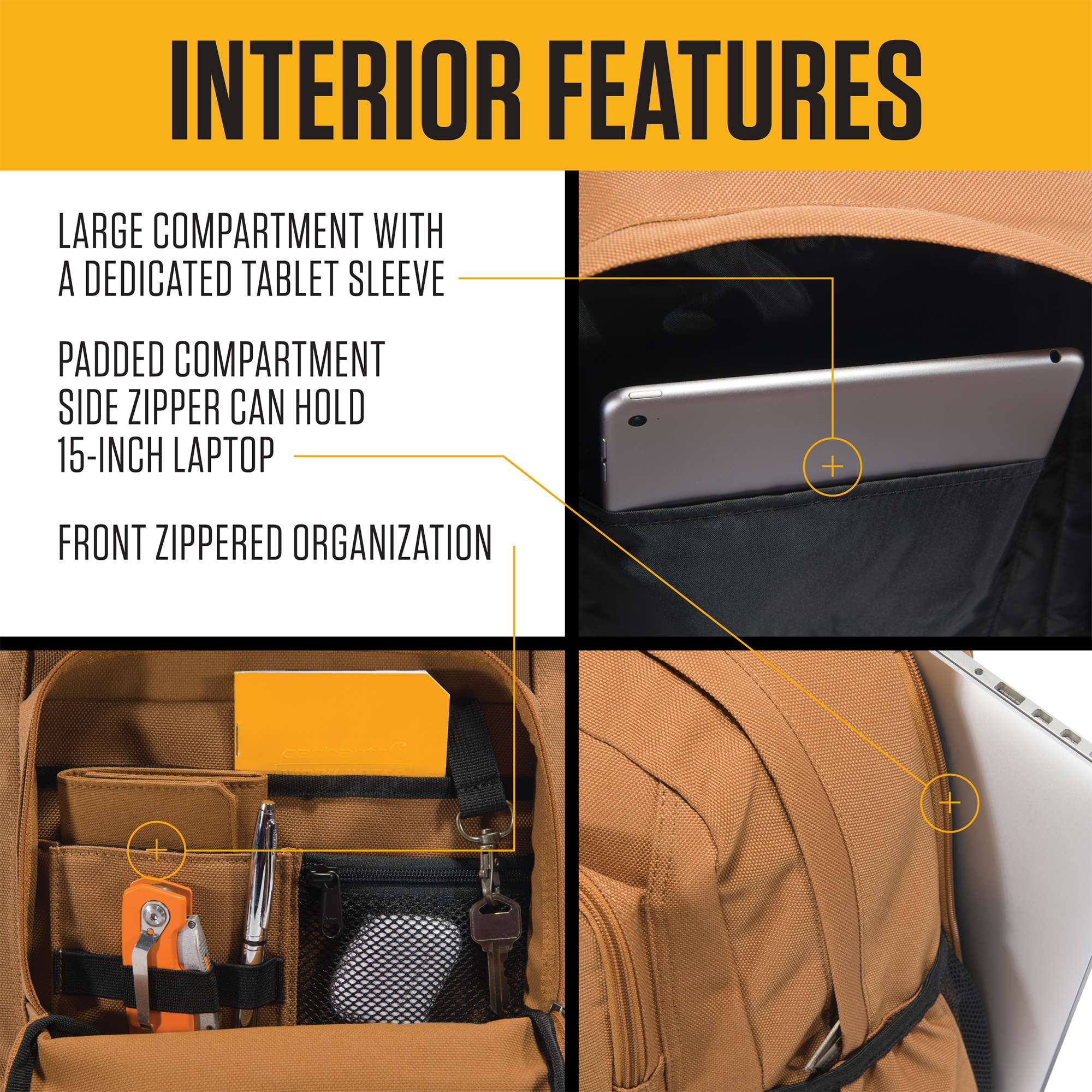 Additional thumbnail 3 of 28L Dual-Compartment Backpack