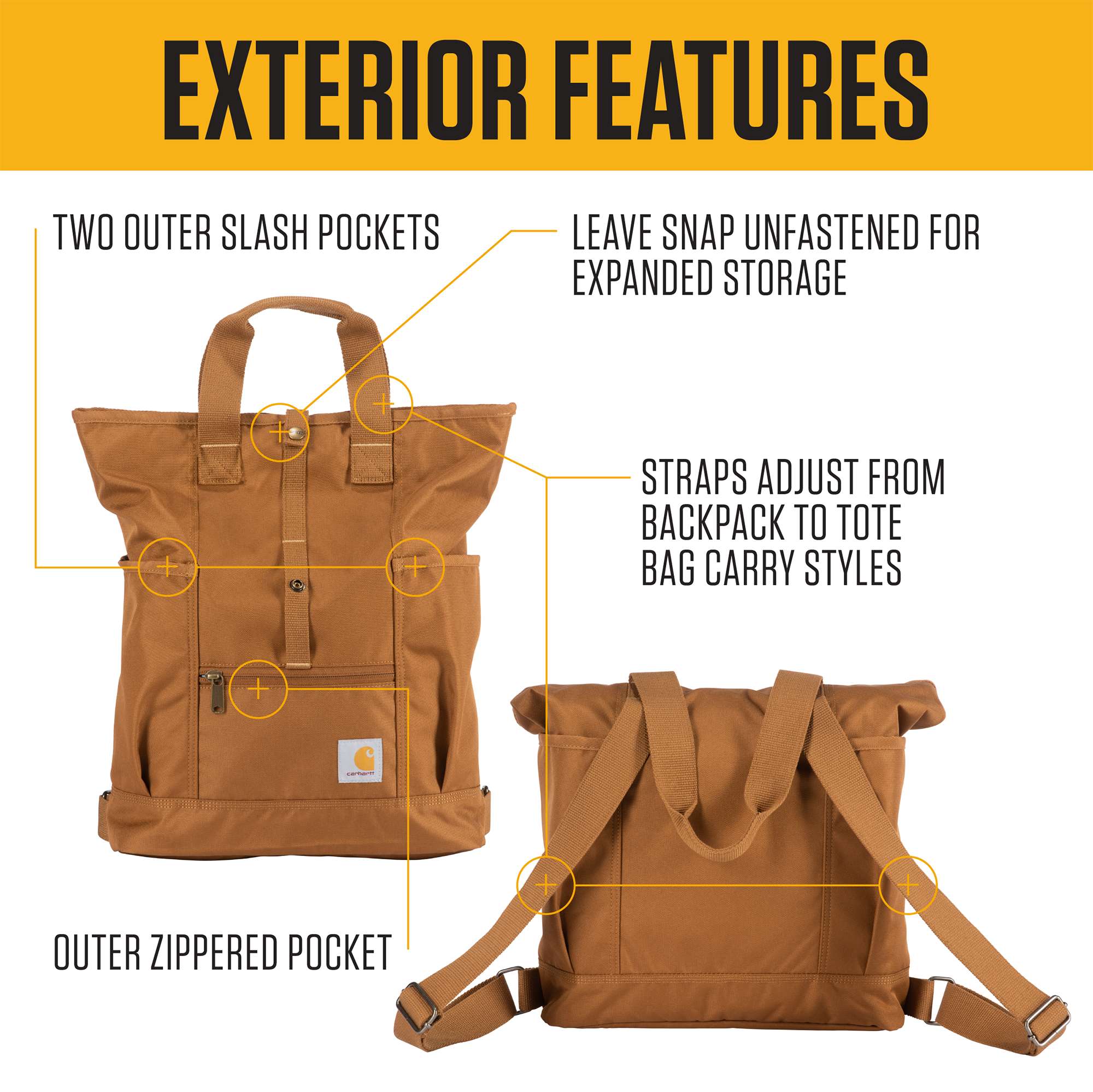 Additional thumbnail 2 of Convertible Backpack Tote