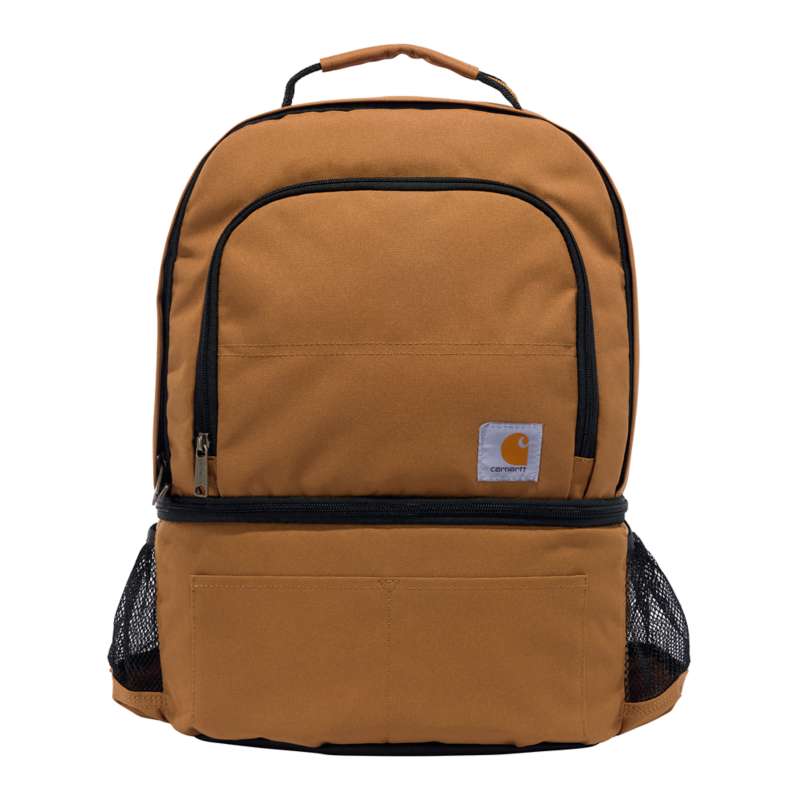 Carhartt  Carhartt Brown Insulated 24 Can Two Compartment Cooler Backpack