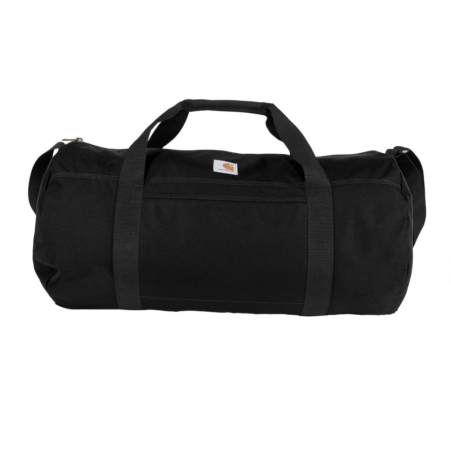 Мужская сумка Carhartt 40L Canvas Packable Duffel with Pouch, цвет: Чёрный — фото 2