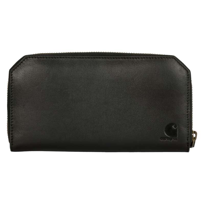 Carhartt  Black Women's Leather Clutch Wallet