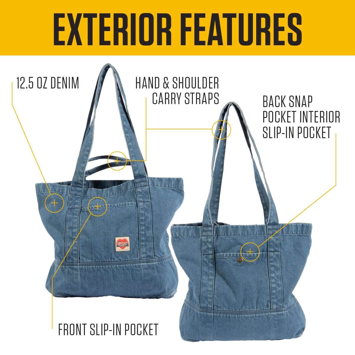 Additional thumbnail 2 of 18L Denim Tote