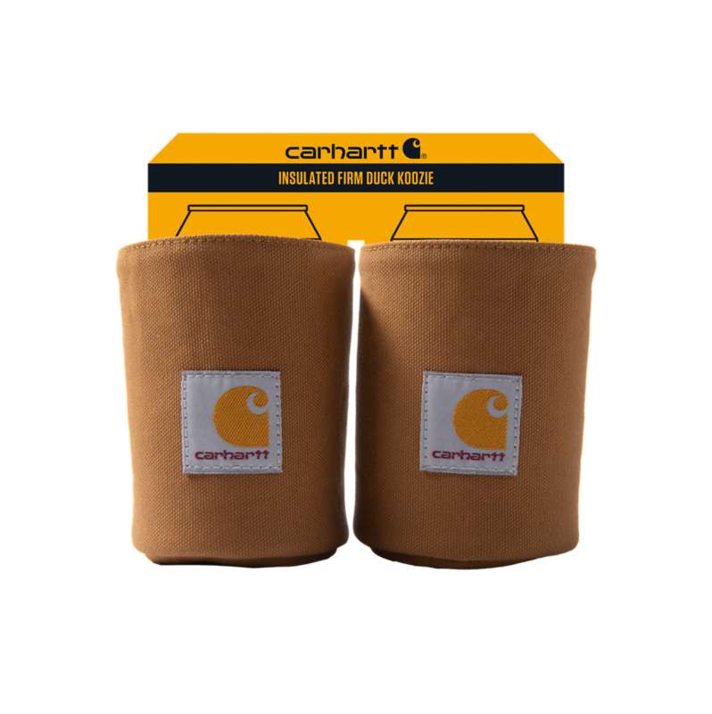 Carhartt  Carhartt Brown Insulated Firm Duck 2-Pack Can Cooler