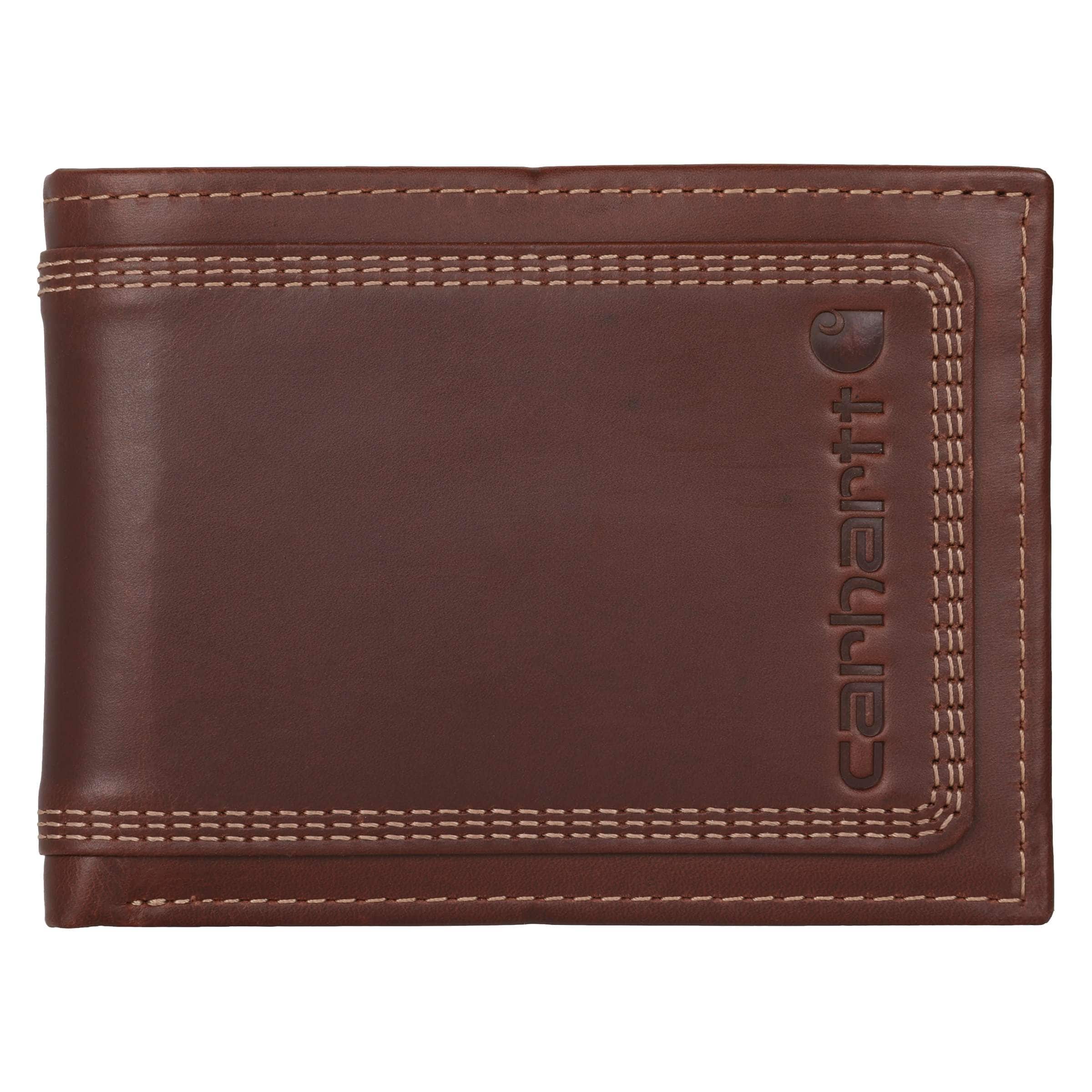 Carhartt Leather Triple-Stitched Passcase