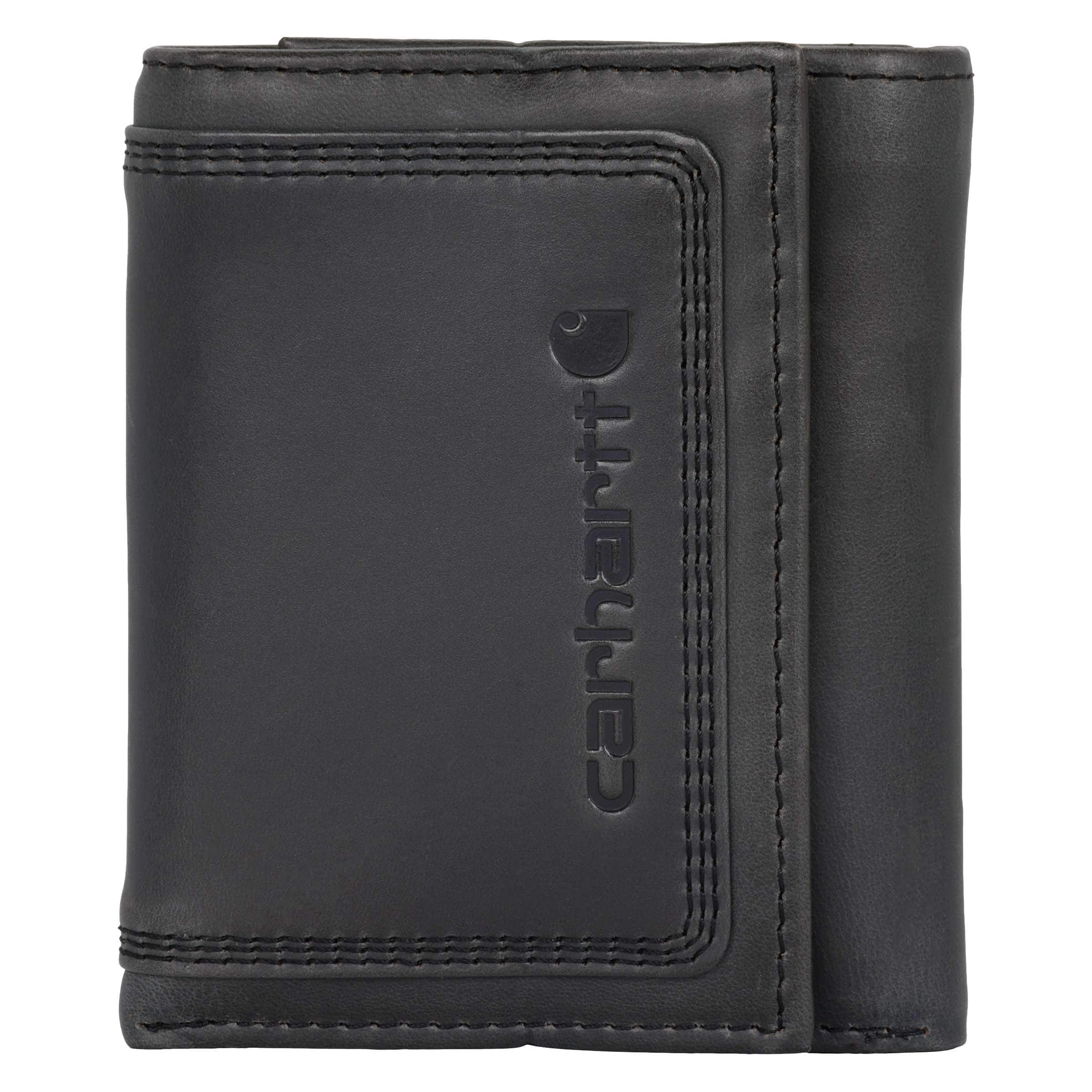 Additional thumbnail 1 of Leather Triple-Stitched Trifold Wallet