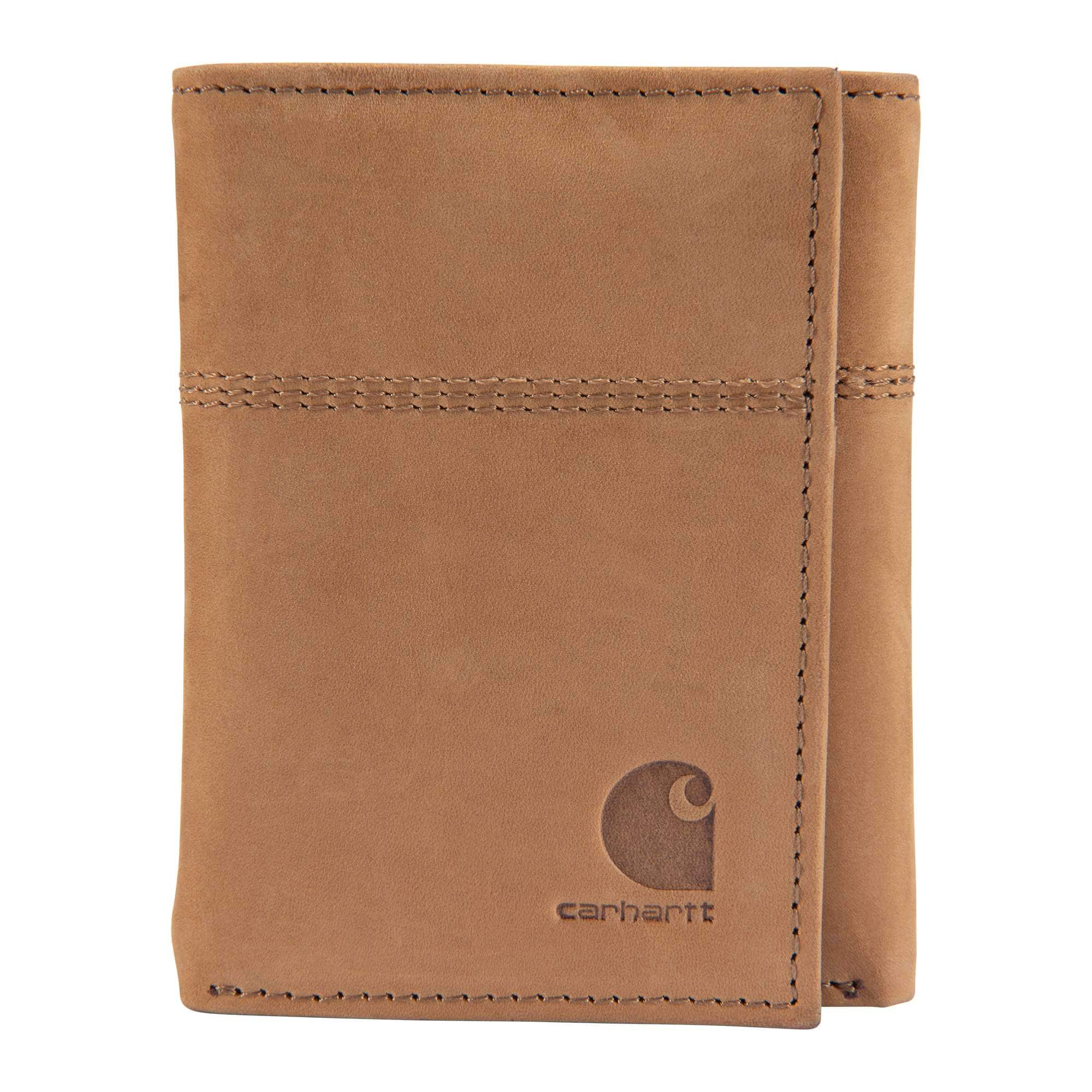 Carhartt Saddle Leather Trifold Wallet