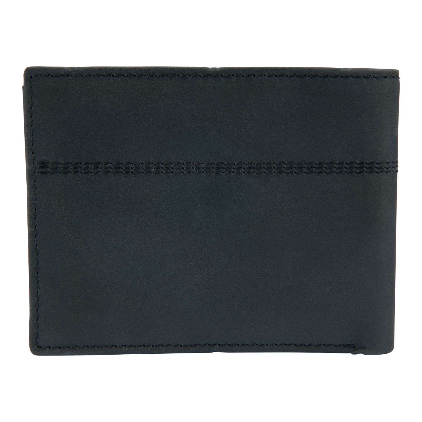 Мужской кошелёк Carhartt Saddle Leather Bifold Wallet, цвет: Чёрный — фото 2