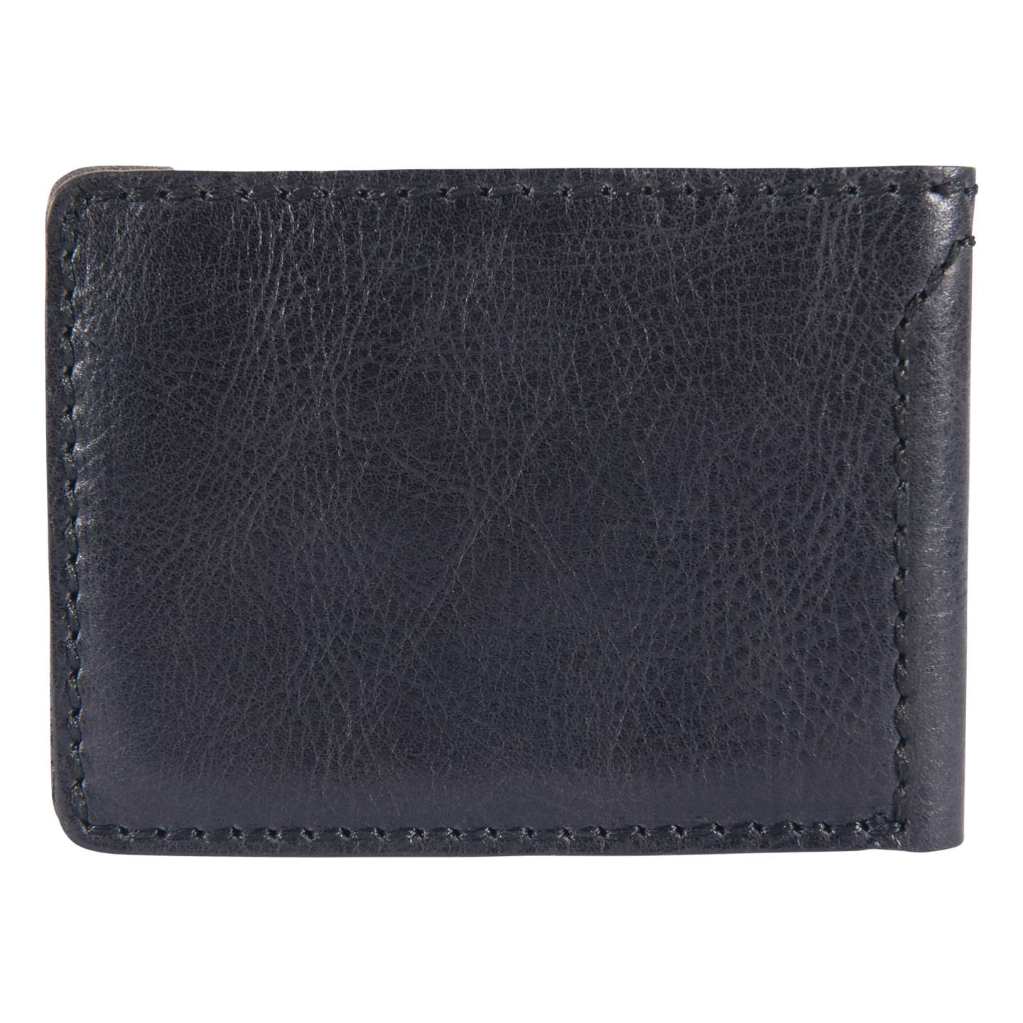 Мужской кошелёк Carhartt Patina Leather Bifold Wallet, цвет: Чёрный — фото 2