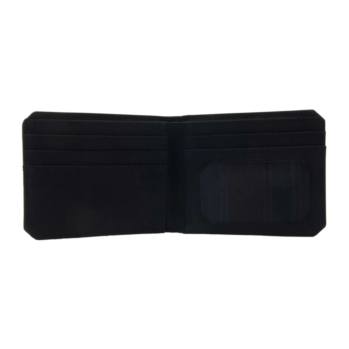 Мужской кошелёк Carhartt Nylon Duck Bifold Wallet, цвет: Чёрный — фото 5