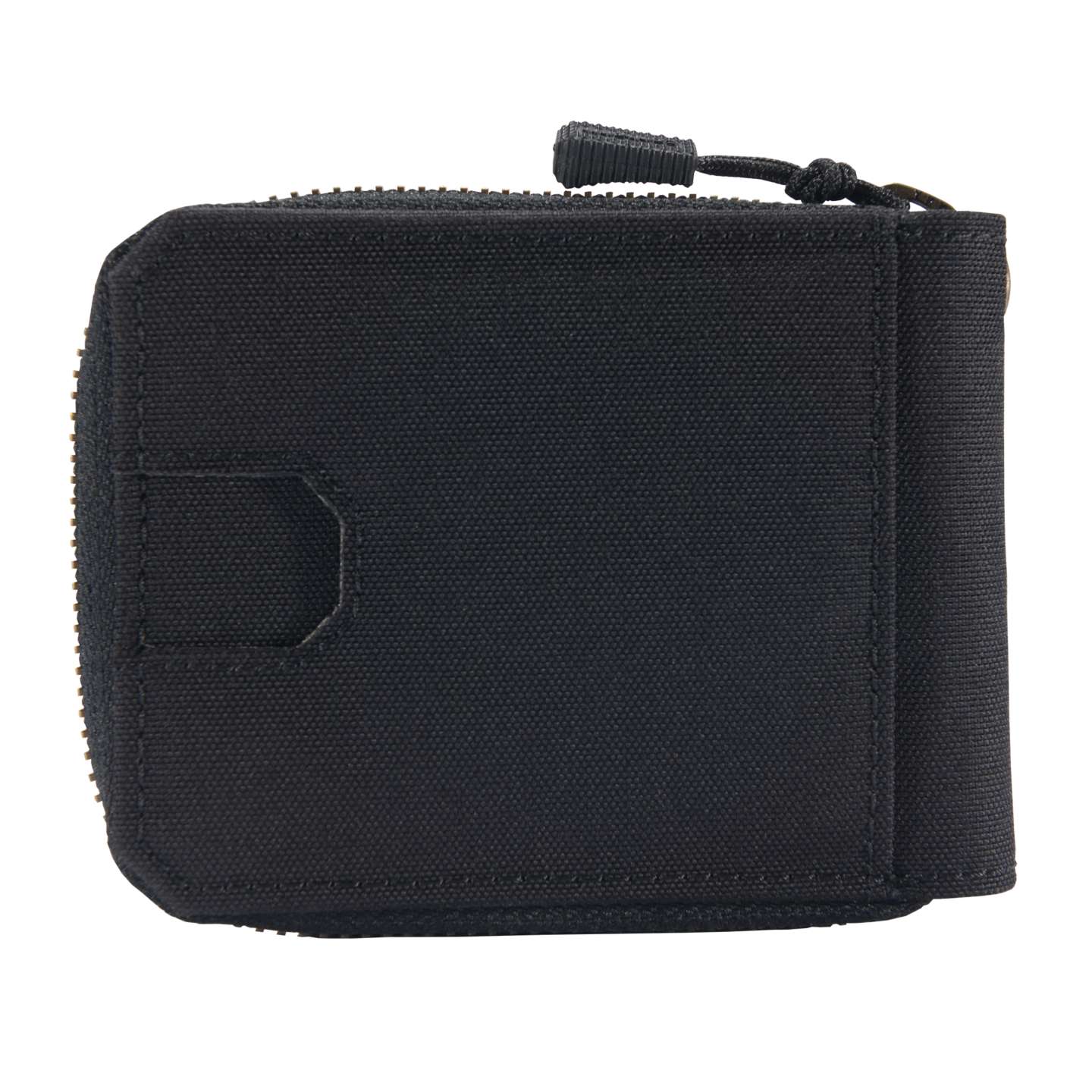 Мужской кошелёк Carhartt Nylon Duck Zipper Wallet, цвет: Чёрный — фото 2
