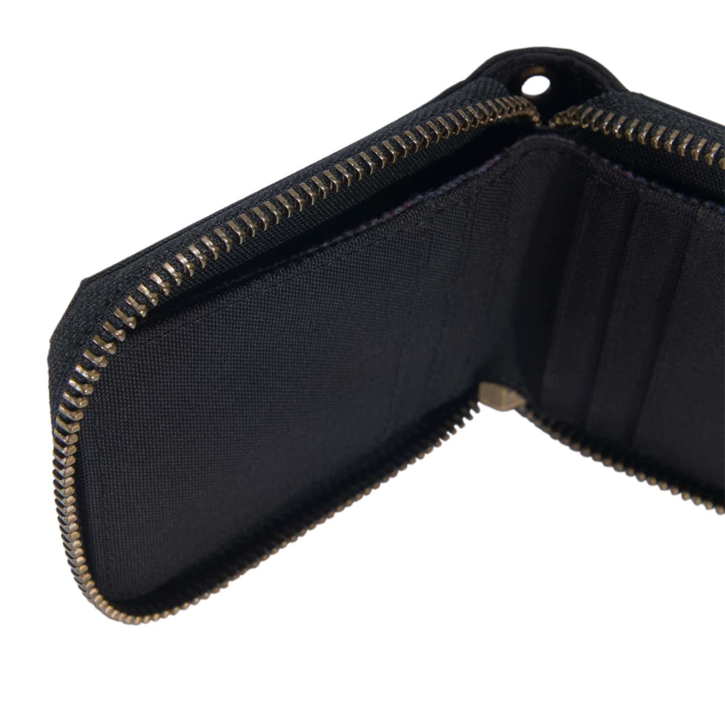 Мужской кошелёк Carhartt Nylon Duck Zipper Wallet, цвет: Чёрный — фото 6