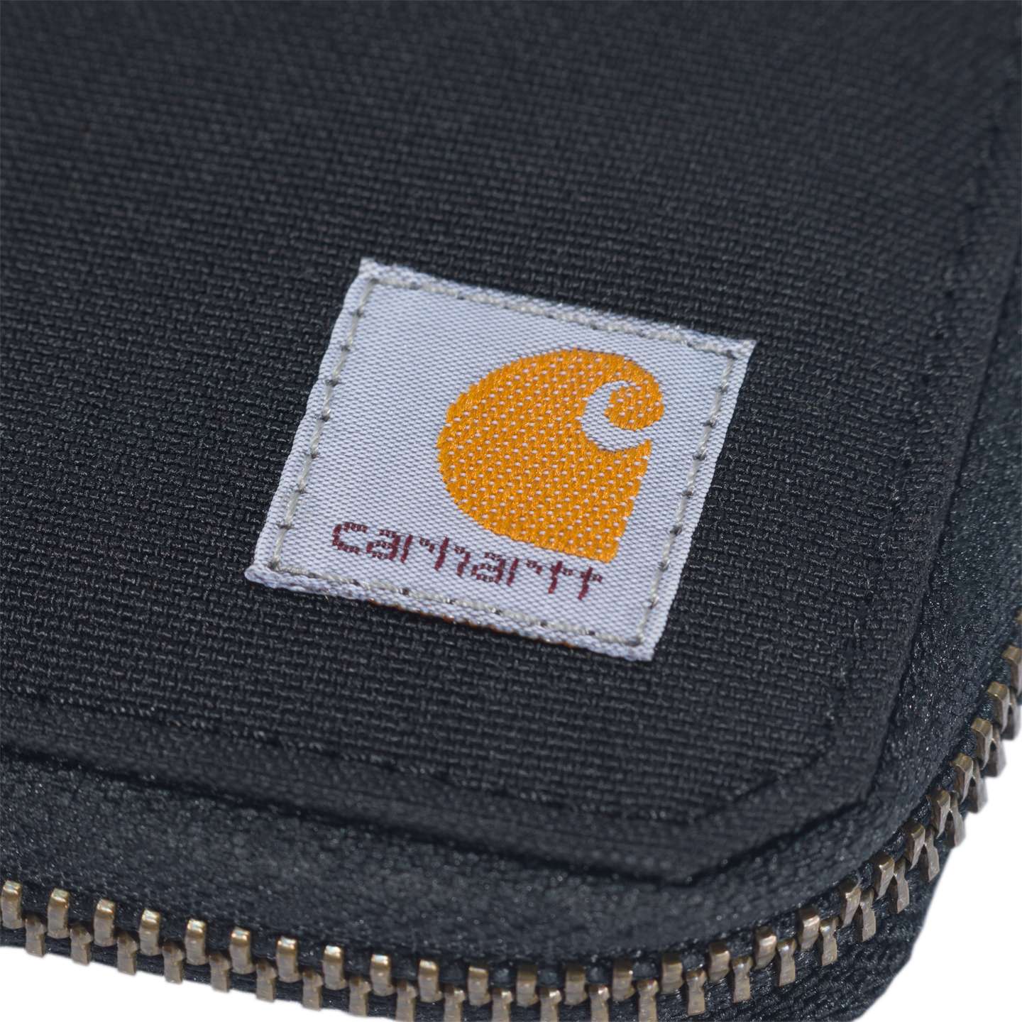 Мужской кошелёк Carhartt Nylon Duck Zipper Wallet, цвет: Чёрный — фото 7