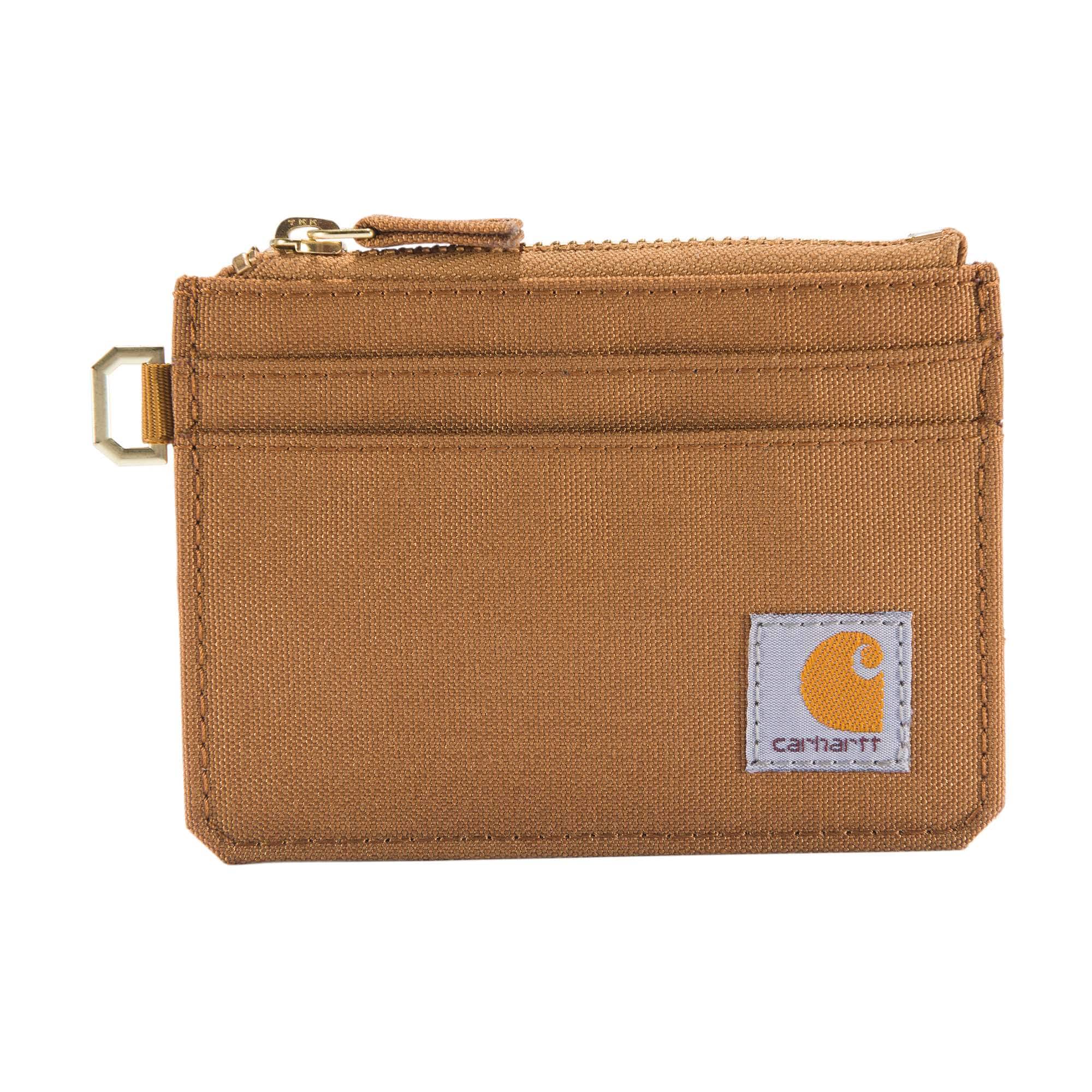 Carhartt Nylon Duck Zippered Card Keeper Wallet