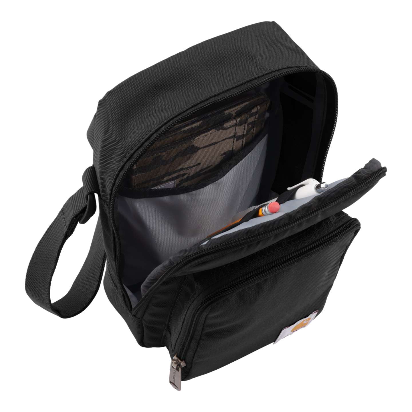Сумка Carhartt Classic Crossbody Zip, цвет: Чёрный — фото 5