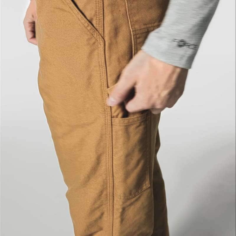 Men's Utility Double-Knee Pant - Relaxed Fit - Rugged Flex® - Canvas