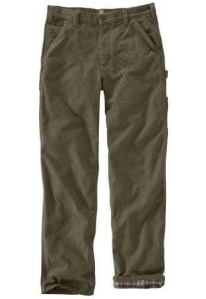 Flannel carhartt online pants