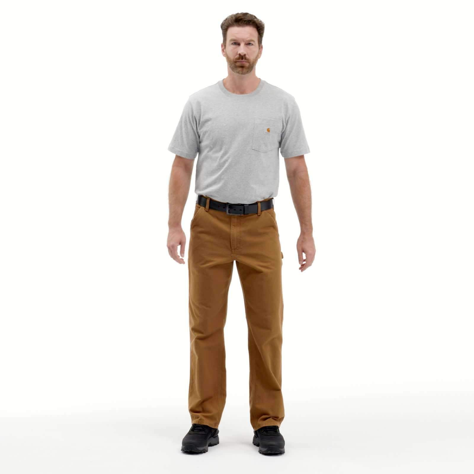 Additional thumbnail 2 of Men's Utility Work Pant - Loose Fit - Washed Duck