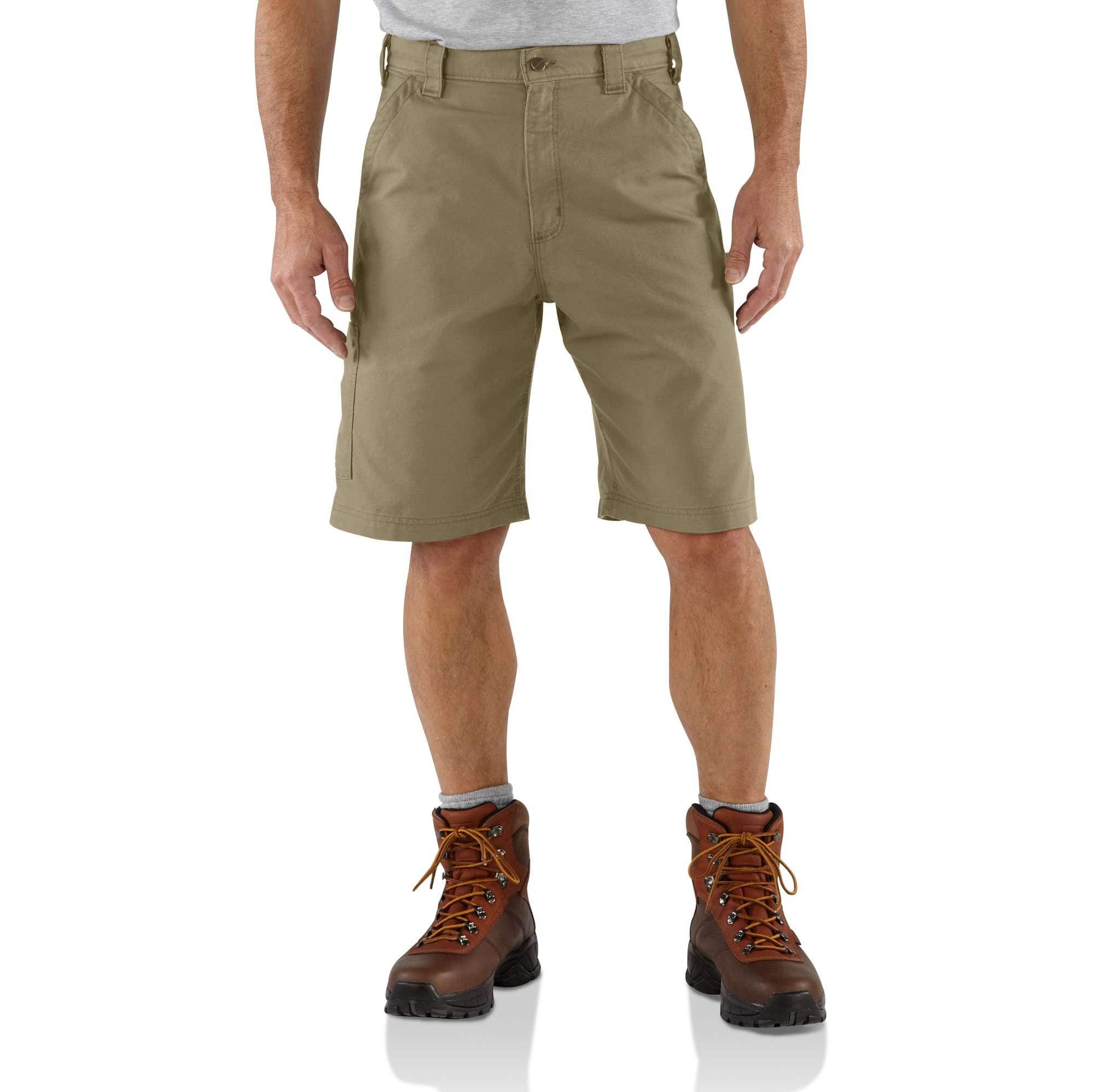 Loose Fit Canvas Utility Work Short