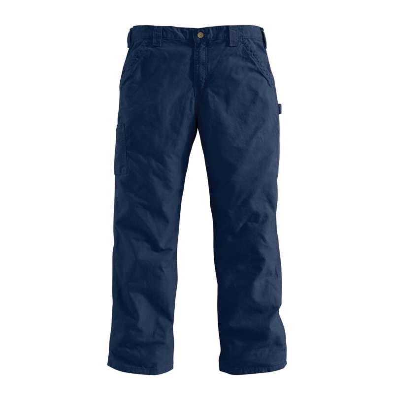 Carhartt  Navy Men's Utility Work Pant - Loose Fit - Canvas