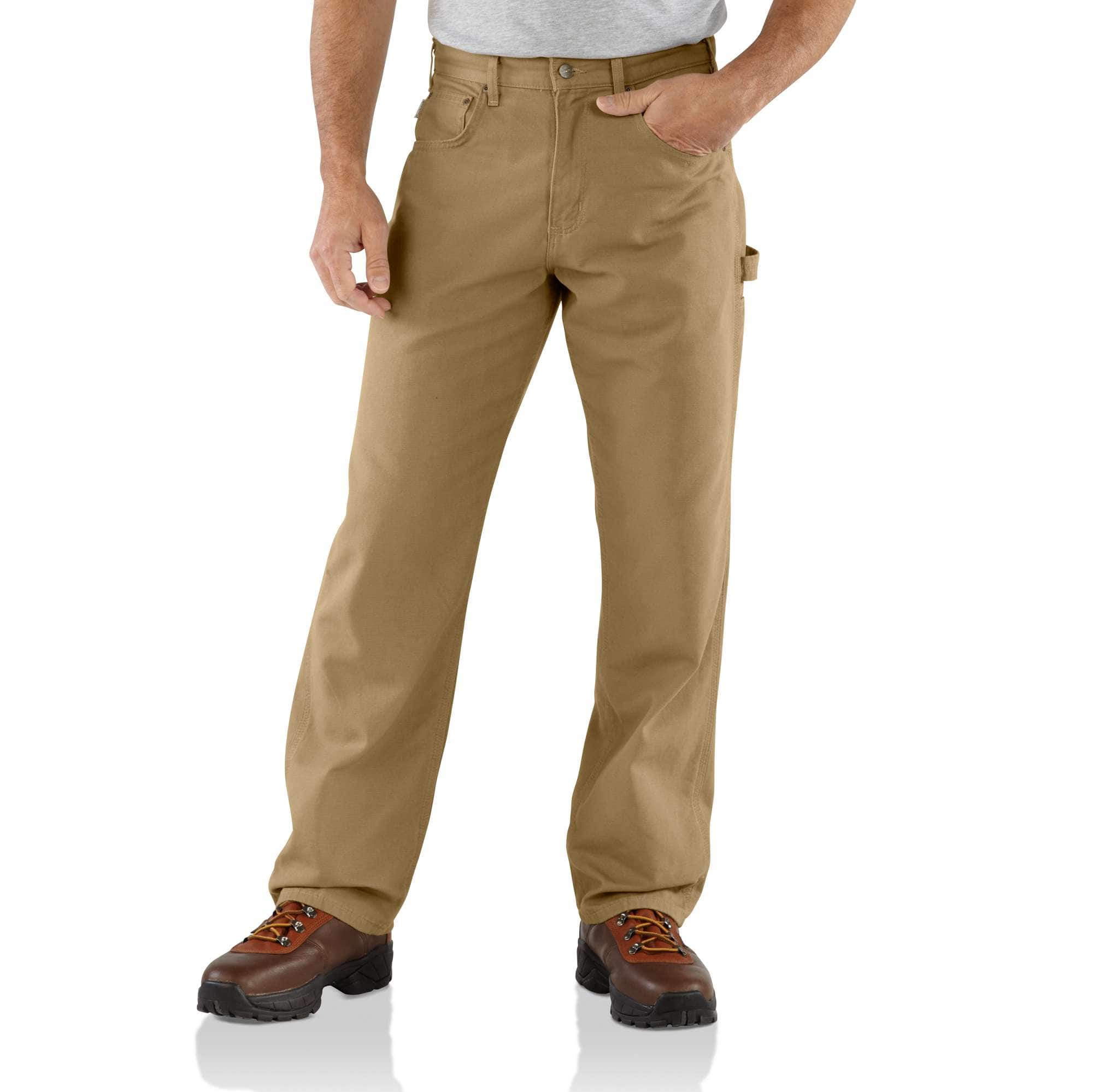 Men's Loose Fit Canvas Carpenter Pant 