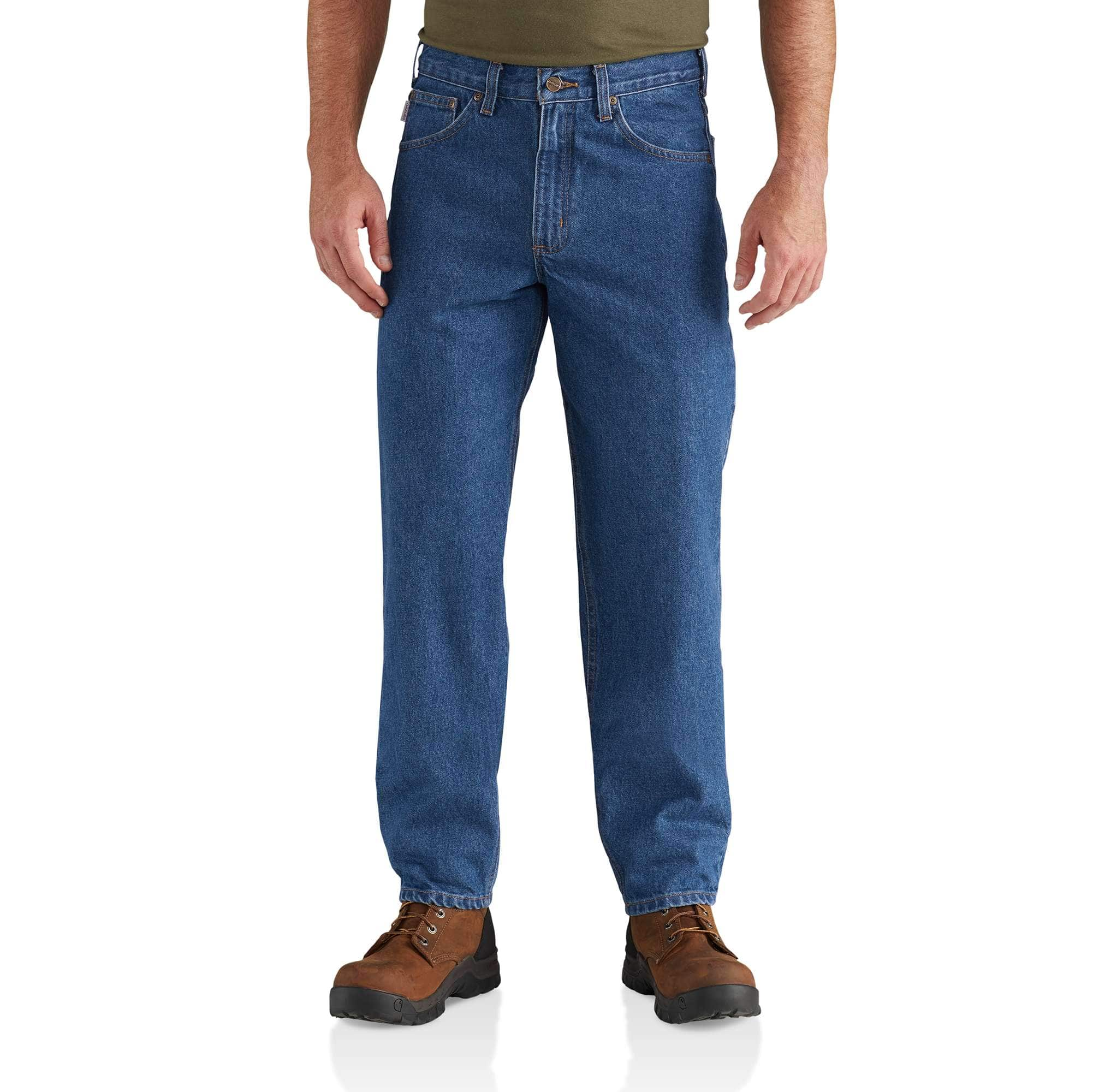 relaxed tapered jeans mens