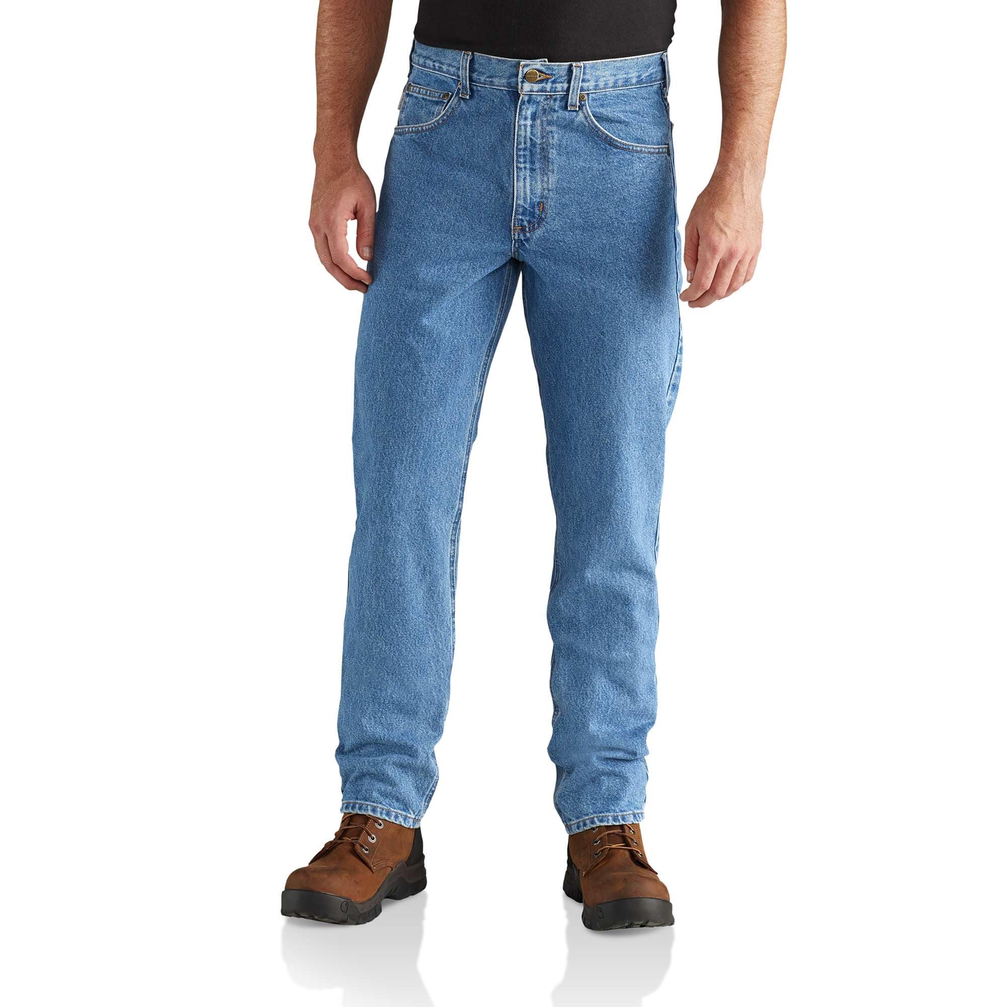 Men's Straight/Traditional-Fit Tapered 