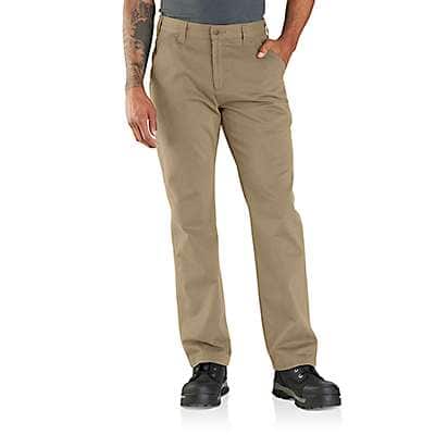 Carhartt Men's Dark Coffee Relaxed Fit Twill Utility Work Pant