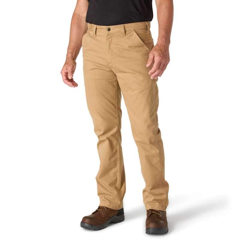 Men's Sherpa-Lined Utility Jacket - Relaxed Fit - Washed Duck