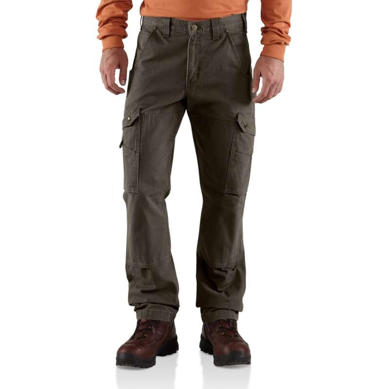 Carhartt  Dark Coffee Relaxed Fit Ripstop Cargo Work Pant