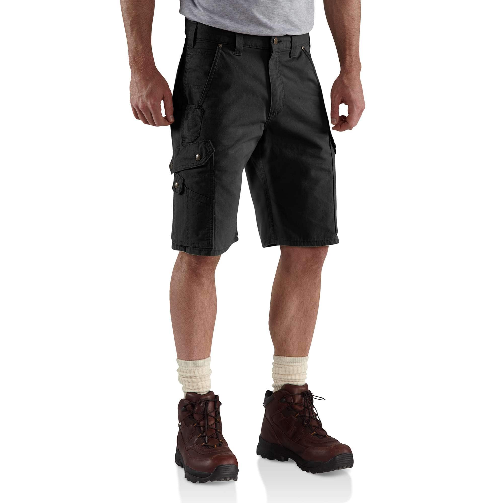 shorts with work boots