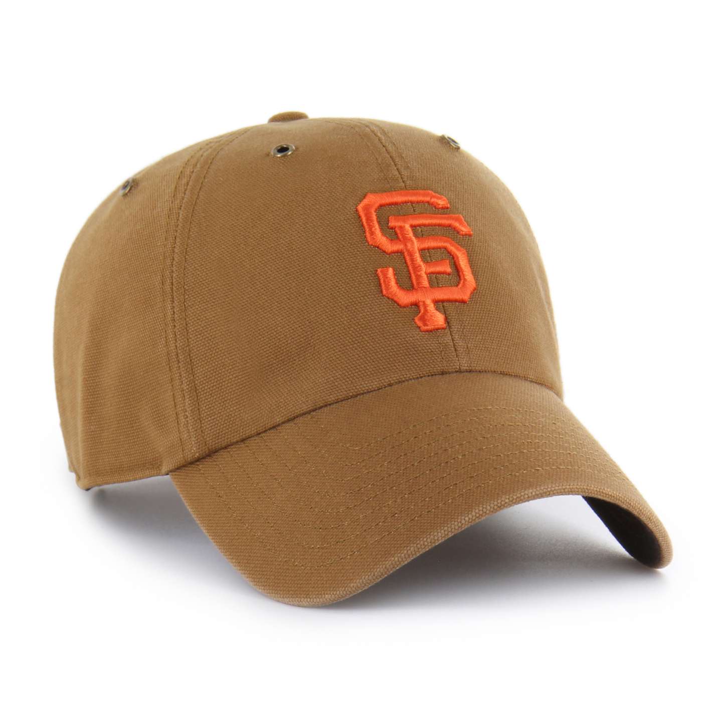 Головные уборы Carhartt San Francisco Giants '47 Clean Up, цвет: Коричневый — фото 4