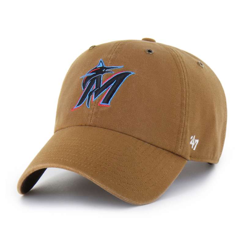 Carhartt  Carhartt Brown Miami Marlins '47 Clean Up
